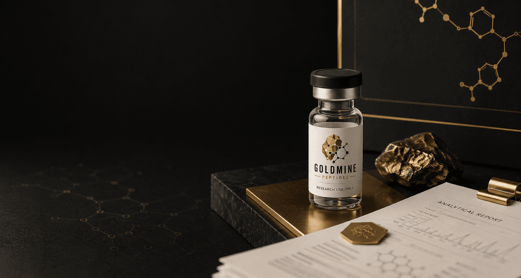 Goldmine Peptides premium documentation and research catalog
